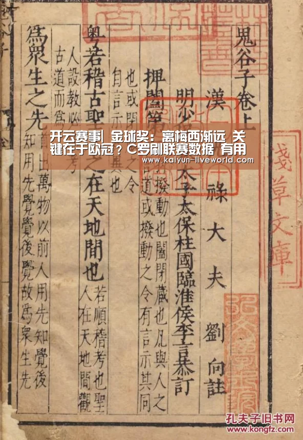 开云赛事|
金球奖:离梅西渐远 关键在于欧冠?C罗刷联赛数据 有用吗(图1) 开云足球